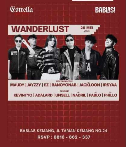 BABLAS KEMANG JAKARTA - WANDERLUST