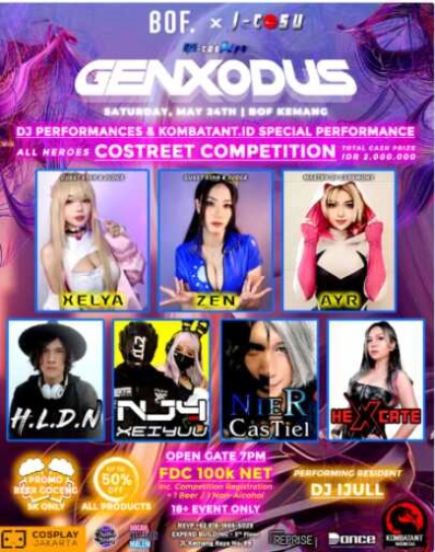 BOF KEMANG JAKARTA - BOF X I-COSU