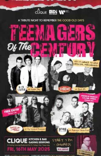 CLIQUE SPOT GADING SERPONG - TEENAGERS OF THE CENTURY