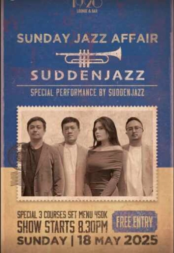 1920 LOUNGE KEMANG JAKARTA - SUNDAY JAZZ AFFAIR