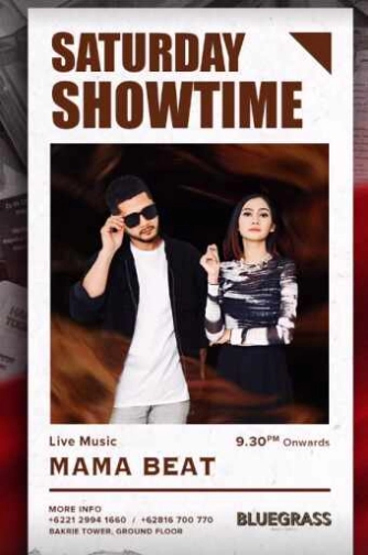 BLUE GRASS SETAI BUDI JAKARTA - SATURDAY SHOWTIME