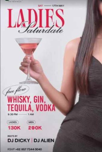 THE BANK KUNINGAN JAKARTA - LADIES SATURDATE