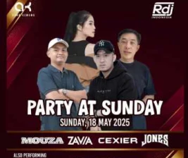 ANAK KEMANG CAFE JAKARTA  PARTY AT SUNDAY