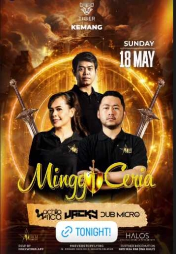GOLDEN TIGER KEMANG JAKARTA - MINGGU CERIA
