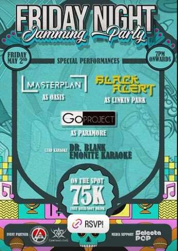 GLAMZ ANTASARI JAKARTA - FRIDAY NIGHT JAMMING PARTY