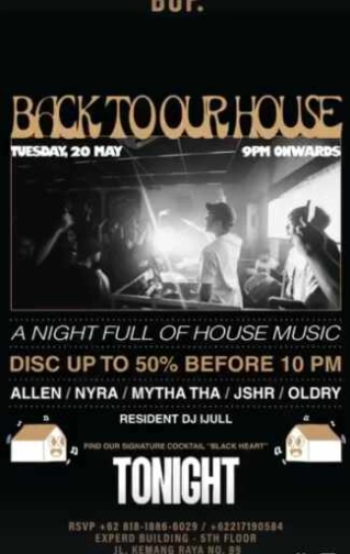 BOF KEMANG JAKARTA - BACK TO OUR HOUSE