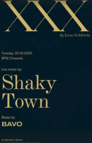 LEON GOLD STEIN SCBD JAKARTA - TUESDAY