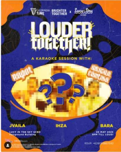 LUCY IN THE SKY SCBD JAKARTA - LOUDER TOGETHER