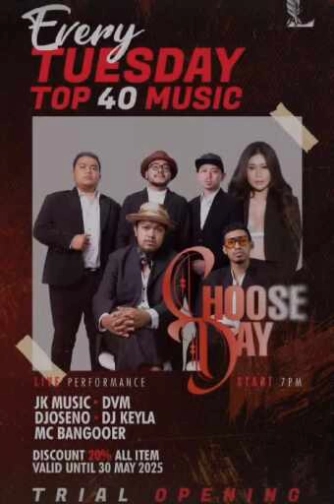 LUFRE BAR & LOUNGE SENOPATI JAKARTA - CHOOSE DAY