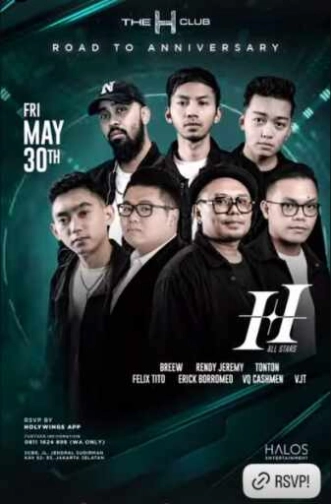 THE H CLUB SCBD JAKARTA - ROAD TO ANNIVERSARY