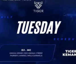 GOLDEN TIGER KEMANG JAKARTA  TUESDAY