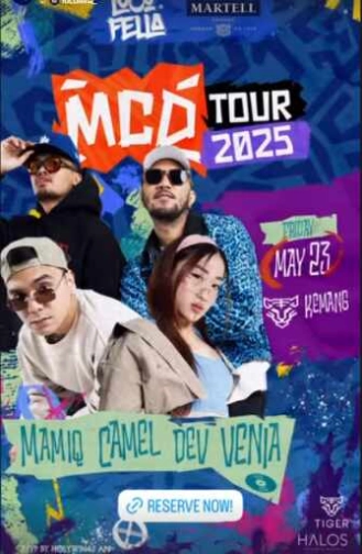 GOLDEN TIGER KEMANG JAKARTA - MCD TOUR 2025