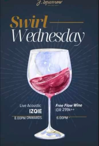 J SPARROW KUNINGAN JAKARTA - SWIRL WEDNESDAY