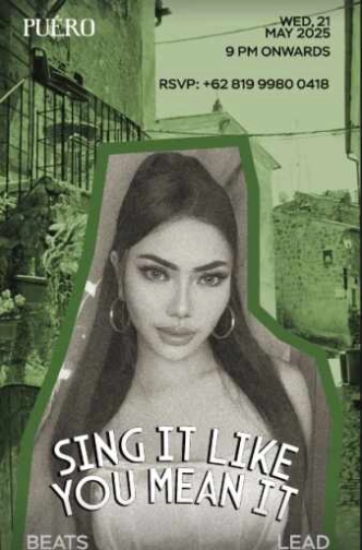 PUERO SENOPATI JAKARTA - SING IT LIKE YOU MEAN IT