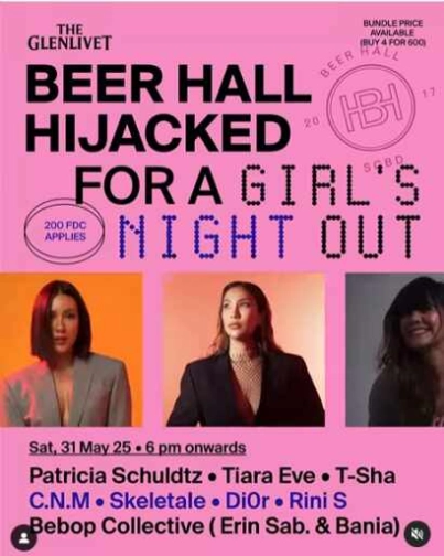BEER HALL SCBD JAKARTA - GIRLS NIGHT OUT