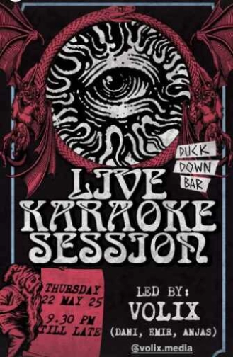 DUCK DOWN GUNAWARMAN JAKARTA - LIVE KARAOKE SESSION