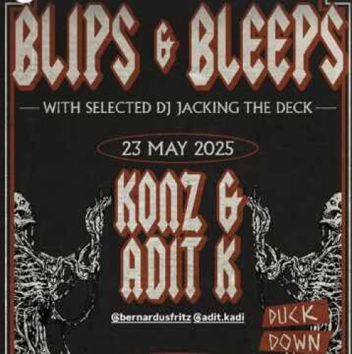 DUCK DOWN GUNAWARMAN JAKARTA - BLIPS & BLEEPS