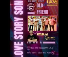 LETS GLOW PGC LOUNGE BAR JAKARTA  LOVE STORY SONG
