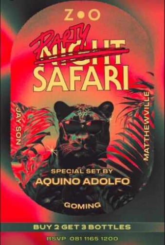 ZOO SCBD JAKARTA - PARTY NIGHT SAFARI