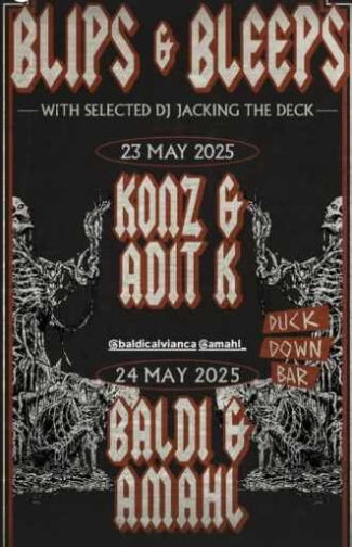 DUCK DOWN GUNAWARMAN JAKARTA - BLIPS & BLEEPS