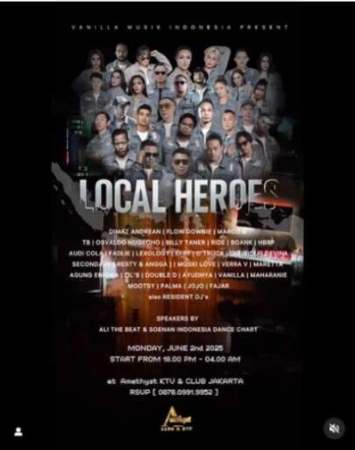 AMETHYST CLUB JAKARTA - LOCAL HEROES