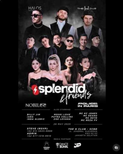 THE H CLUB SCBD JAKARTA - SPLENDID & FRIENDS