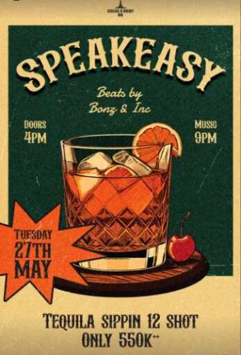 007 COCKTAIL & WHISKY BAR SENOPATI JAKARTA - SPEAKEASY