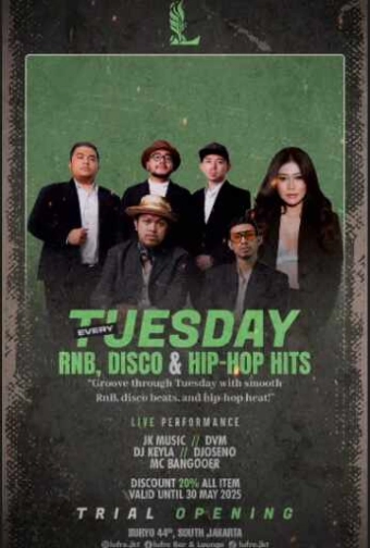 LUFRE BAR & LOUNGE SENOPATI JAKARTA - TUESDAY