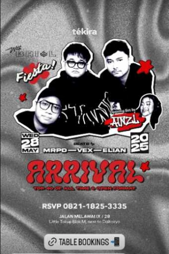 TEKIRA BLOK M JAKARTA - ARRIVAL