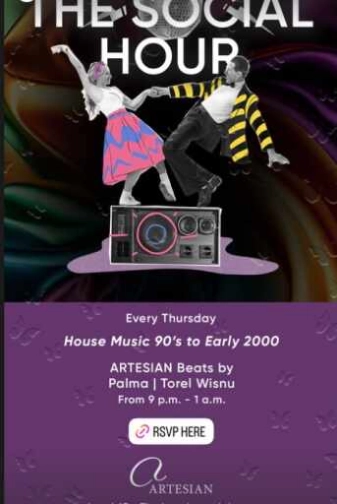 ARTESIAN SCBD JAKARTA - THE SOCIAL HOUR