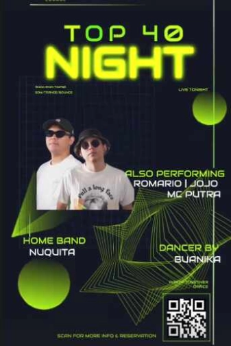 CLIQUE SPOT GADING SERPONG - TOP 40 NIGHT