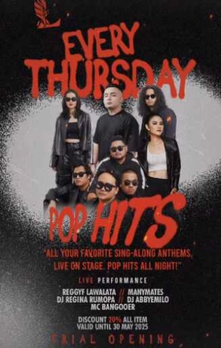 LUFRE BAR & LOUNGE SENOPATI JAKARTA - THURSDAY POP HITS