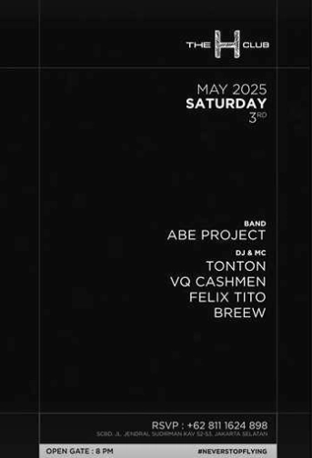 THE H CLUB SCBD JAKARTA - SATURDAY