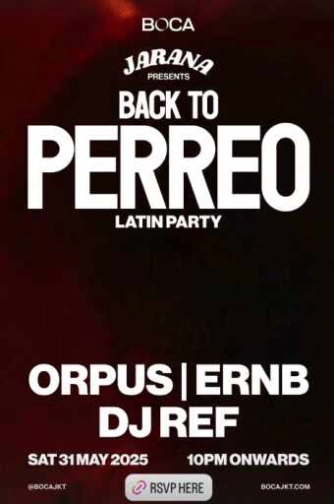 BOCA SETIABUDI JAKARTA - JARANA BACK TO PERREO LATIN PARTY