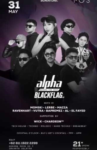 FOS KEMANG JAKARTA - ALPHA BEHIND THE DECK BLACKFLAG