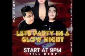 LETS GLOW (PGC) KTV LOUNGE BAR JAKARTA - SATURDAY