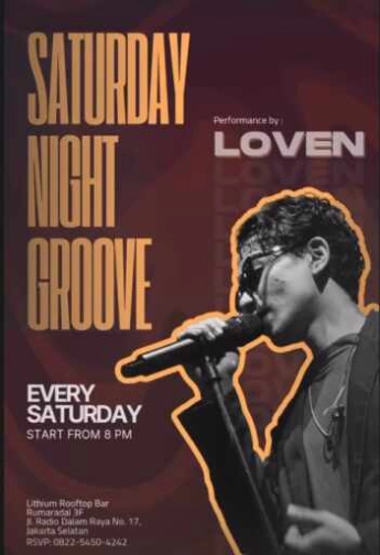 LITHIUM ROOFTOP JAKARTA - SATURDAY NIGHT GROOVE