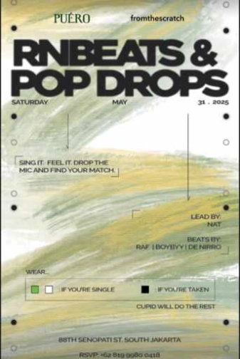 PUERO SENOPATI JAKARTA - RNBEATS & POP DROPS