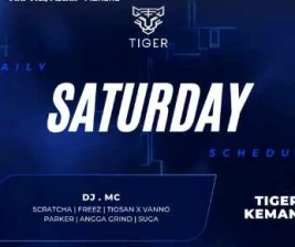 GOLDEN TIGER KEMANG JAKARTA  SATURDAY