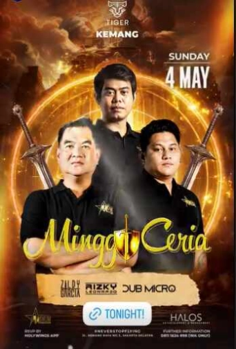 GOLDEN TIGER KEMANG JAKARTA - MINGGU CERIA
