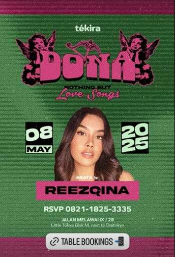 TEKIRA BLOK M JAKARTA - DONA NOTHING BUT LOVE SONGS