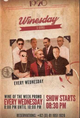 1920 LOUNGE KEMANG JAKARTA - WINESDAY