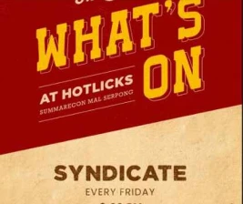 HOTLICKS GADING SERPONG  FRIDAY