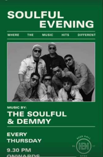 BEER HALL SCBD JAKARTA - SOUL EVENING