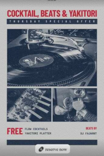 COAL MENTENG JAKARTA - COCTAIL, BEATS & YOKITORI