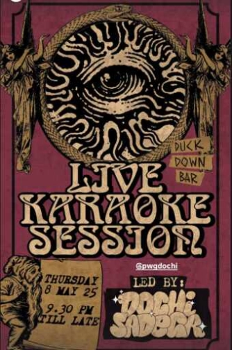 DUCK DOWN GUNAWARMAN JAKARTA - LIVE KARAOKE SESSION