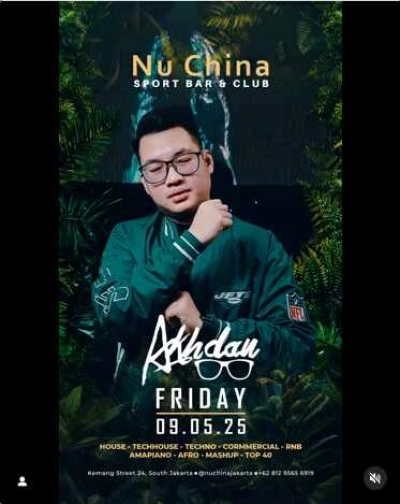 NU CHINA KEMANG JAKARTA - FRIDAY