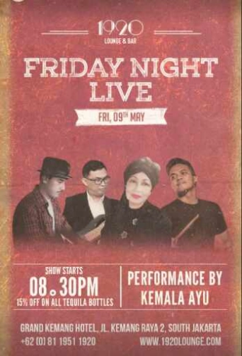 1920 LOUNGE KEMANG JAKARTA - FRIDAY NIGHT LIVE