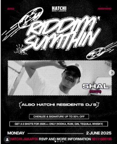 HATCHI PONDOK INDAH JAKARTA - RIDDIM SUMTHIN