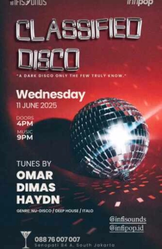 007 COCKTAIL & WHISKY BAR SENOPATI JAKARTA - CLASSIFIED DISCO